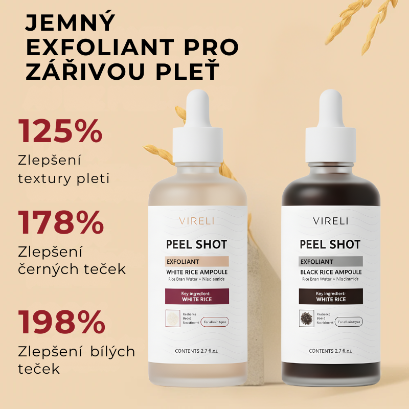 Korejský Peel Shot – Odstraňuje nečistoty a dodává pleti dokonalý vzhled