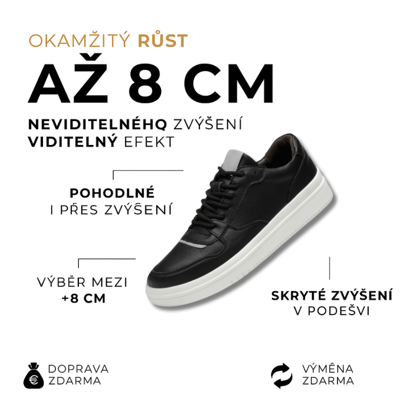 CLASSIC EDGE |+8 CM OKAMŽITĚ, ZARUČENÉ POHODLÍ