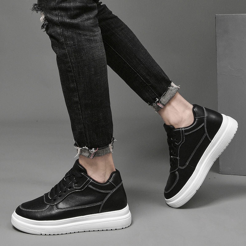 BLACK CASUAL |+8 CM OKAMŽITĚ, ZARUČENÉ POHODLÍ