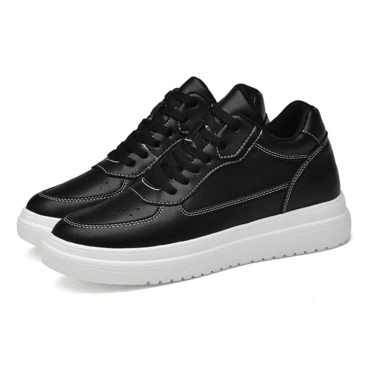 BLACK CASUAL |+8 CM OKAMŽITĚ, ZARUČENÉ POHODLÍ