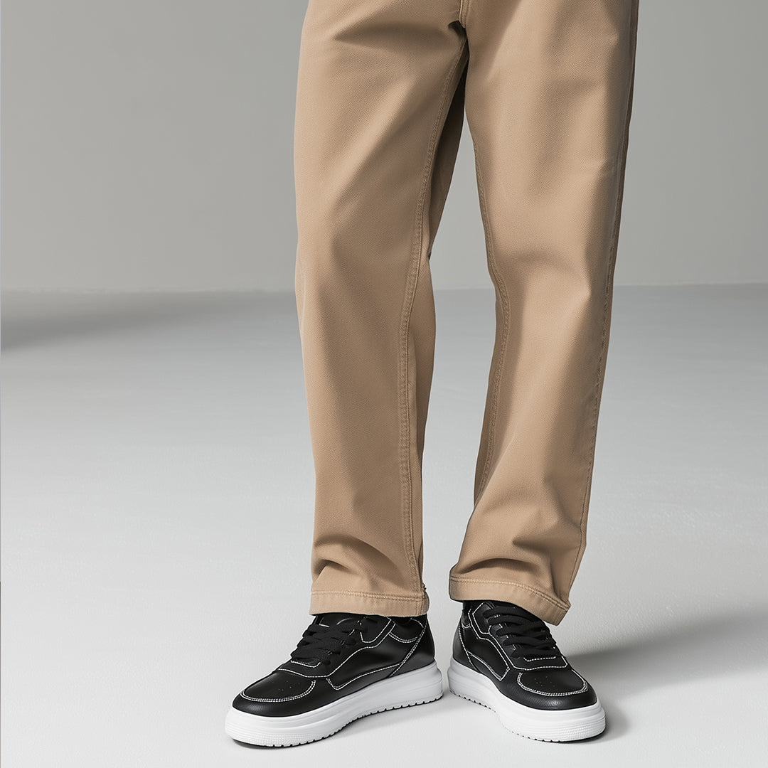 BLACK CASUAL |+8 CM OKAMŽITĚ, ZARUČENÉ POHODLÍ