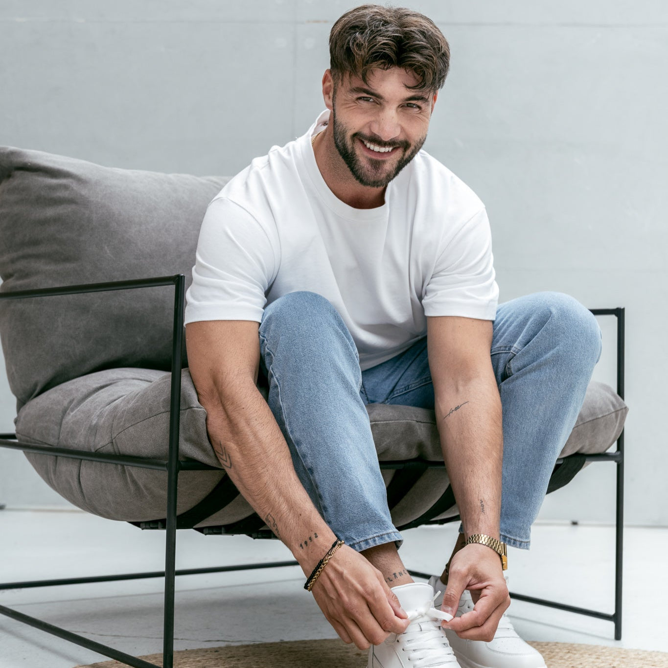 WHITE CASUAL |+8 CM OKAMŽITĚ, ZARUČENÉ POHODLÍ