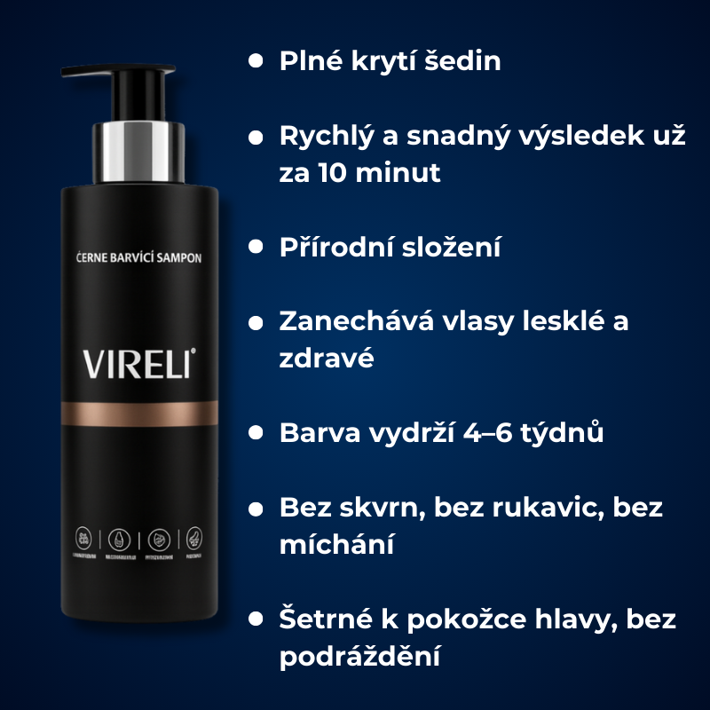 Okamžitý barvicí šampon