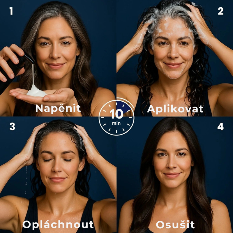 Okamžitý barvicí šampon