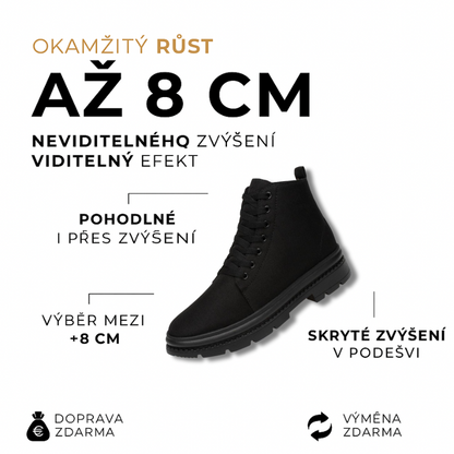 MIDNIGHT |+8 CM OKAMŽITĚ, ZARUČENÉ POHODLÍ