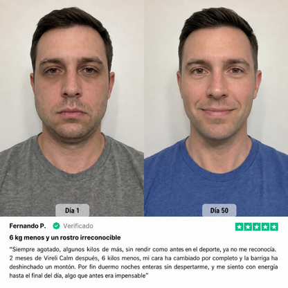 Menos cortisol, más calma.