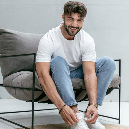 WHITE CASUAL |+8 CM OKAMŽITĚ, ZARUČENÉ POHODLÍ
