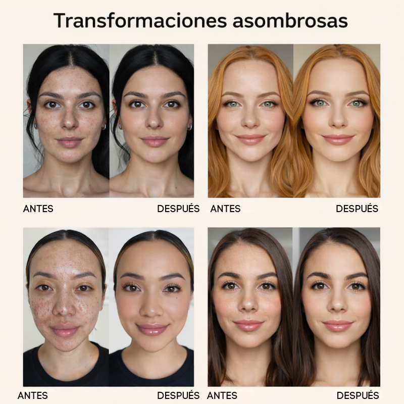 Base de maquillaje adaptativa 4 en 1